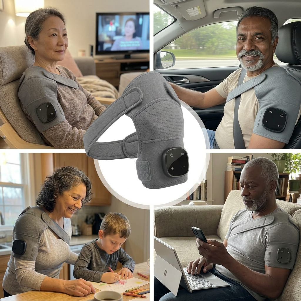 TripleForm™ - Triple Method Shoulder & Knee Massager